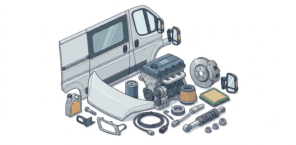 Fiat Ducato Fiat Ducato Alternatör 150A Elektrik Çıkma yedek parça